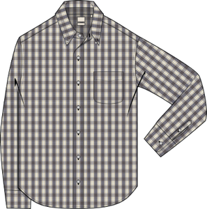 Coastline Knit Shirt - Valley Grounds Plaid