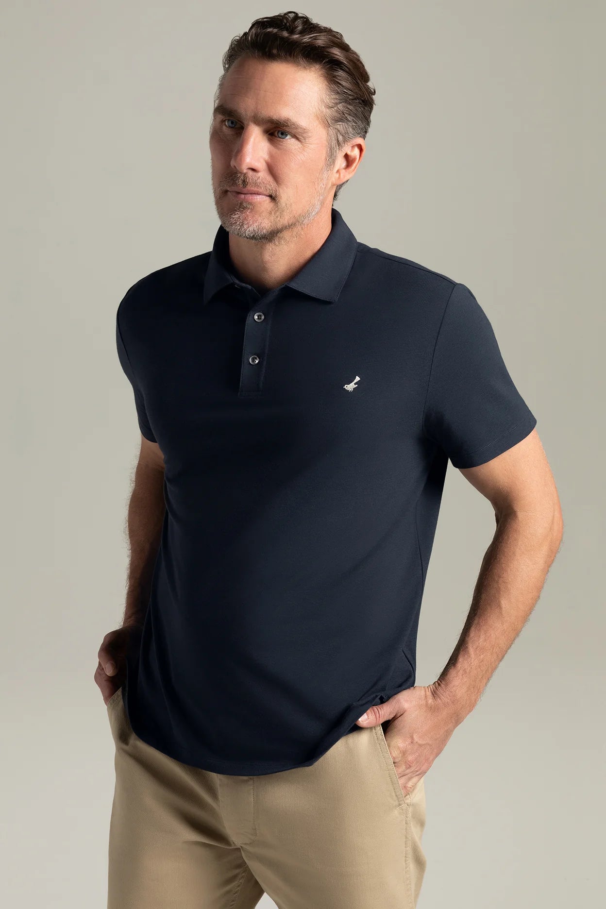 Mojave Classic Fit Featherweight Jersey Polo with Hyper-Cool Jade